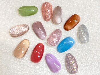 プラスネイル 池袋西口店(PLUS NAIL)/マグネットワンカラー