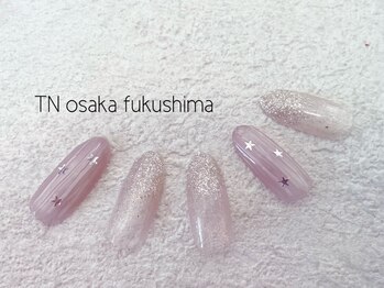 ティーエヌ 大阪福島店の写真/【当日予約OK】シンプルで上品×大人可愛いデザインが豊富！もちろんカラーチェンジもOK♪　　