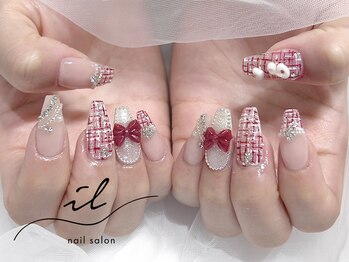 イル 京都河原町店の写真/可愛いを詰め込んだトレンドネイル☆ちゅるんカラーやチークネイルも大人気！華やかデザイン豊富にご用意♪