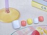 【フット】ジェル★ワンカラー+美爪を育てる甘皮ケア&フットバス♪