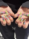 カラフルネイル