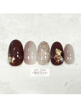 ネイルサロン クイル(QUILL)/11月縦グラデーション（３）