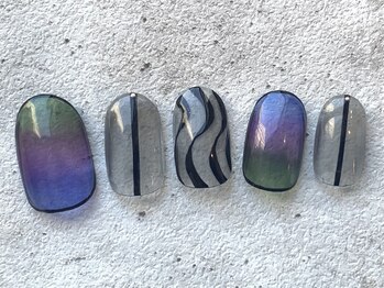 シープラスエー(C+A)/ブラックがポイント手描きアート