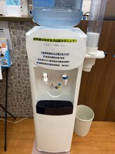南柏駅前整骨院/ウォーターサーバーご利用下さい