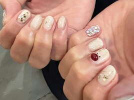 クリスマスネイル