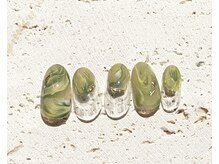 ネイルドッグ(NAIL DOG)/マーブルフレンチ♪