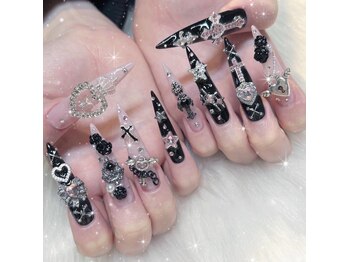 マルチューネイル 池袋(MARUCHU NAIL)/長さ出しMAX/持ち込みデザイン