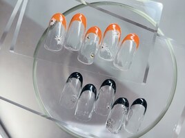 フラワーフットネイル