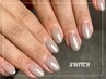 《人気》ショートnail【ギリギリまで切る方限定】ワンカラーカラグラ　￥3980
