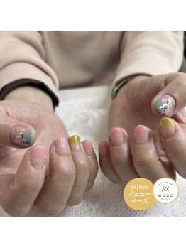 エッコネイル 長野駅東口前店(ecco nail)/春ネイル