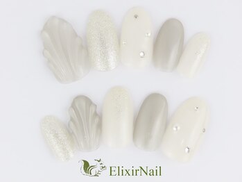 エリクサーネイル 五反田(Elixir Nail)/定額a シンプル／クーポン使用