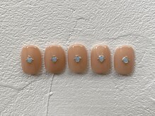 ピース(PEACE)/シンプルネイル　ピンクネイル