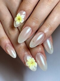 プルメリアネイル