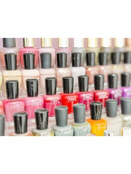 マニキュアメニューのあるサロン