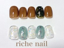 リッシュネイル 新百合ヶ丘店(riche nail)/シンプルアートコース