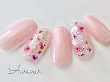 アヴィニール 表参道(Avenir)/うるちゅる花びらネイル