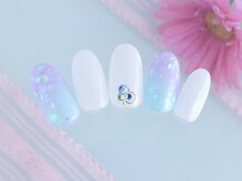 シューズネイルプロデュース/ホログラデーションネイル