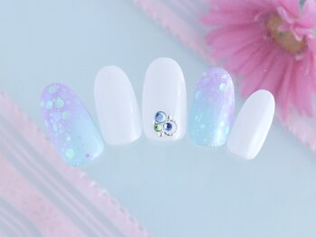 シューズネイルプロデュース/ホログラデーションネイル