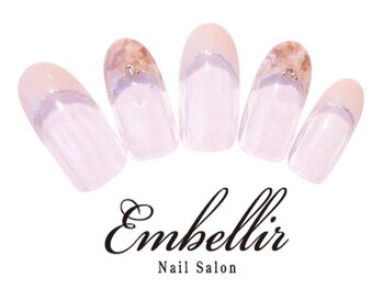 アンベリール 横浜店(Embellir)/(151)タイダイ柄フレンチネイル