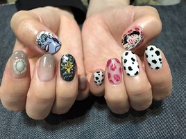 キャラクターネイル
