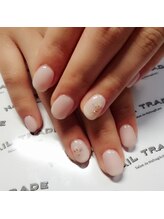 ネイルトレード 西荻窪店(NAIL TRADE)/押し花ネイル