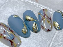 ビービーネイル(BB)/大理石ネイル☆