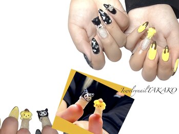 キャラクターネイル