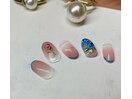 月限定　ピーコックネイル★