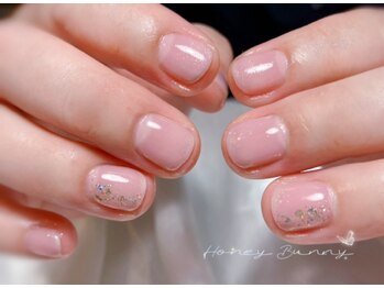 ハニーバニー(HoneyBunny)/ショートネイルさんの美グラデ