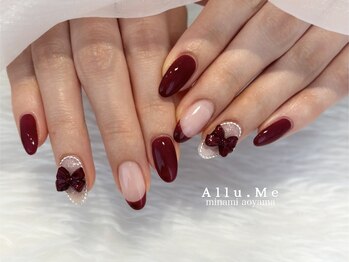 ボルドーネイル(staff:mai)