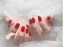 ブリー(Brille)/バレンタインネイル