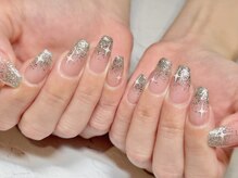 キャミ ネイル(CAMMY NAIL)/ラメグラデーション