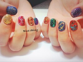 グリッターギラギラネイル☆