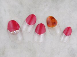 ☆まるフレンチネイル☆