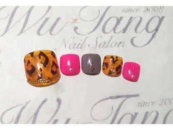 ウータン(Wu-Tang)/オシャレフットネイル￥9400