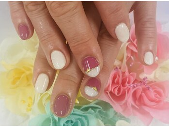 ダブルネイル(Double Nail)/【田中】ハートネイル