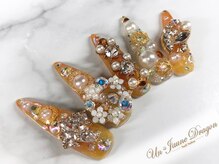 アン ジョーヌドラゴ/【ロングネイル】秋ネイル