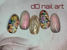 ディーディーネイルアート(dD nail art)/designアートコース¥7,700