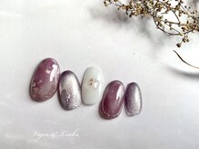 ヴィガー アンド ルックス 白金 目黒(Vigor&Looks)/パープル　秋ネイル