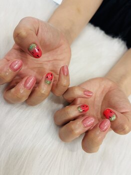 モーヴ(MAUVE)/デザインネイル