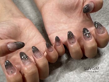 ラヴィズム アイラッシュ アンド ネイル (LUVISM)/ラメグラデーション☆担当:宮下