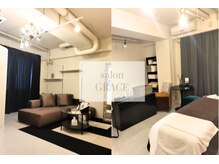 サロン グレイス(salon GRACE)の雰囲気（施術時は部屋を暗くし落ち着いた空間で施術）