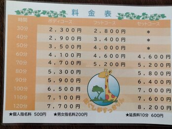 ほぐし手すっきりん 那覇小禄店