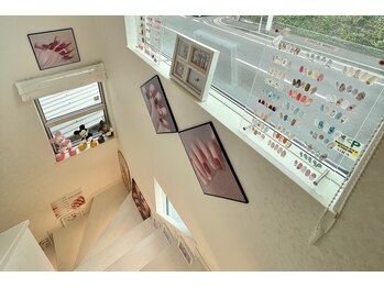 ネイルラン(nail ran)/2階にあがると、、