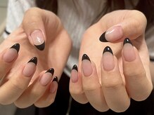 シーヘア アンド ビューティー(See. Hair&Beauty)/ベースありフレンチネイル