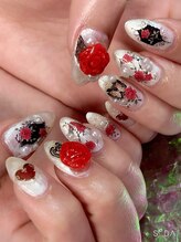 チャーレム ネイル(charlem nail)/引田担当ラヴィアンローズ♪