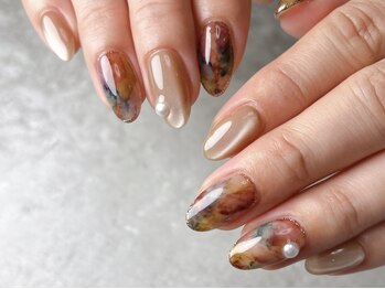 nail salon eteの写真/【上質な輝き】大人のマグネットネイル。フィルインで自爪を労わり、シンプルなデザインをより美しく。