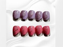 ユメノソラ 越谷店(yumeno空)/塗りかけデザイン ¥3900