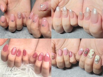 リブ(Lib)の写真/韓国ブランド【VALLA】取り扱い☆韓国っぽ可愛いトレンドネイルが叶う♪気分が上がる大人可愛いデザイン◇