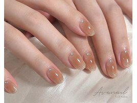 秋色ニュアンスネイル